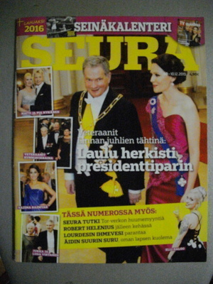 Seura lehti Nro 50/2015 (14.3)