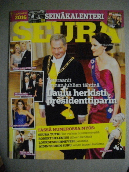 Seura lehti Nro 50/2015 (14.3)