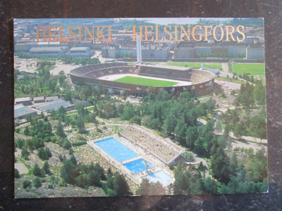 KULKEMATON HELSINKI OLYMBIASTADION UIMASTADION MARKKA-AJAN