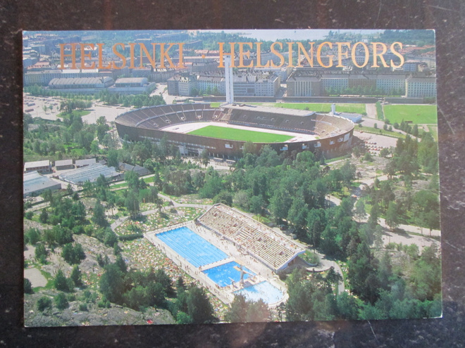 KULKEMATON HELSINKI OLYMBIASTADION UIMASTADION MARKKA-AJAN