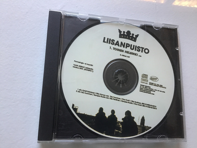 Liisanpuisto . Toinen helsinki CDr single promo