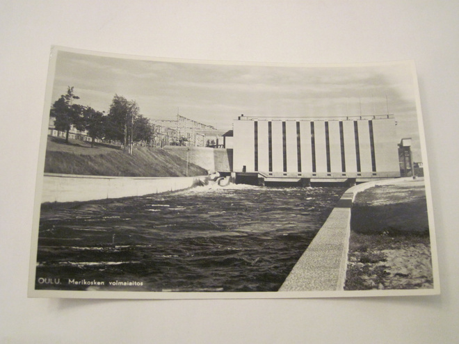 VANHA Postikortti Oulu 1950-l Alkup.Mallikappale