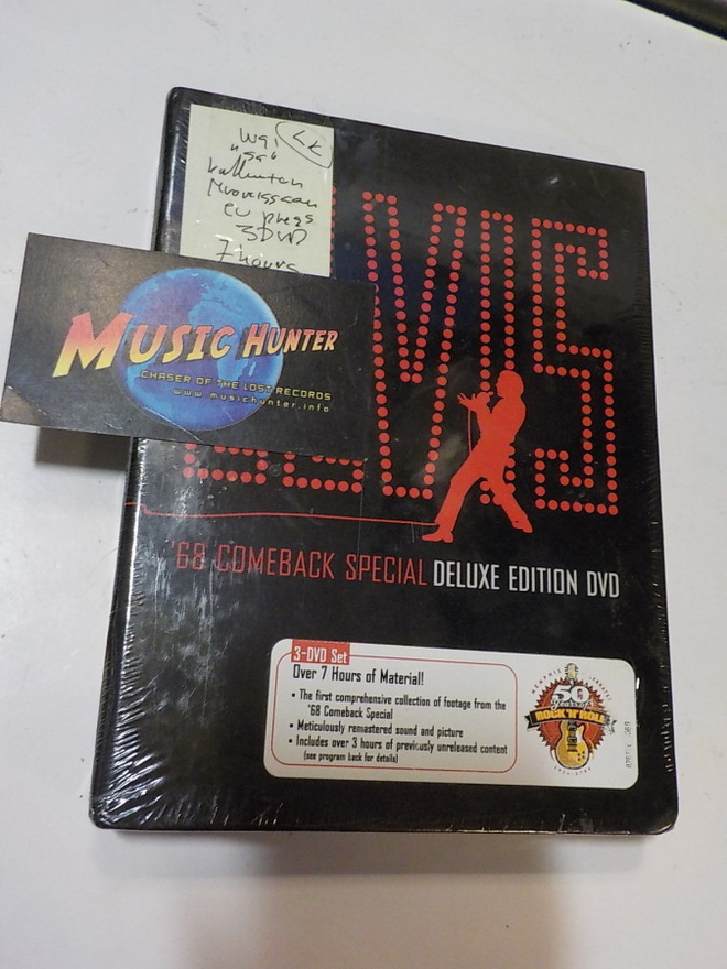 ELVIS - '68 COMEBACK SPECIAL UUSI 3DVD BOKSI