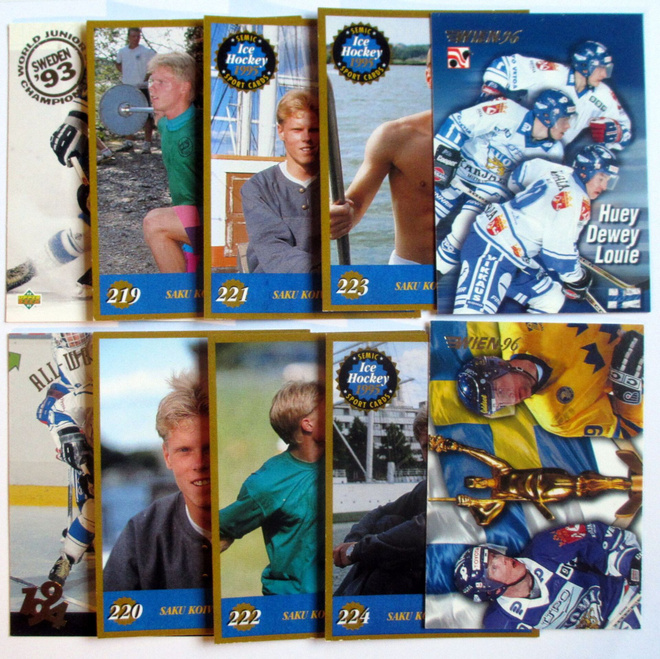 SAKU KOIVU x 10 korttia katso
