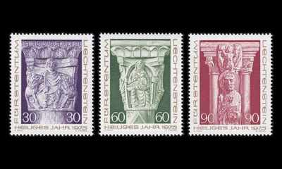 Liechtenstein 639-41 ** Joulu riemuvuosi (1975)