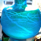 MDINA GLASS KAUNIS TURKOOSI / SININEN ESINE - pikkukuva 2