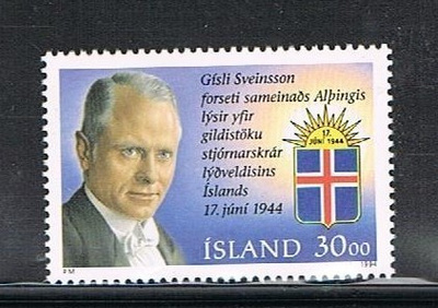 Islanti 1994 - Tasavalta 50v  ++