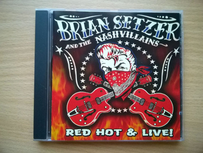 Brian Setzer - Red Hot & Live CD