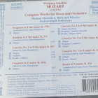 Mozart: Complete Works for Horn and Orchestra cd - pikkukuva 2