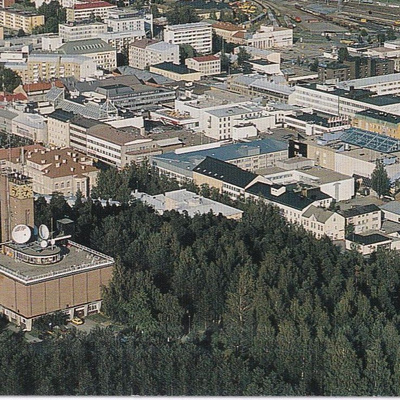Jyväskylä. Ilmakuvakortti, e281