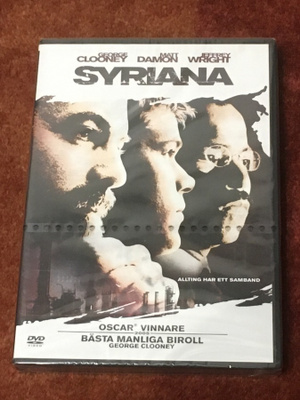 SYRIANA UUSI DVD (George Clooney, Matt Damon)