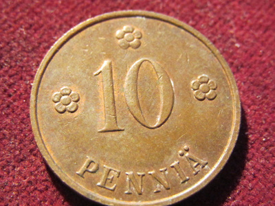 10 penniä 1934