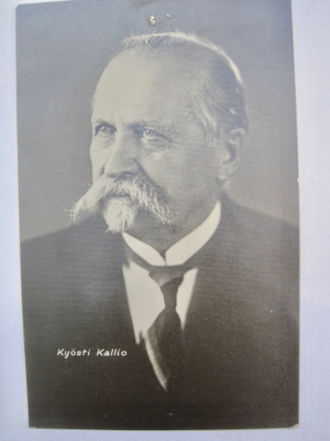 VANHA Postikortti Presidentti Kallio 1937