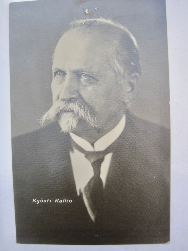 VANHA Postikortti Presidentti Kallio 1937