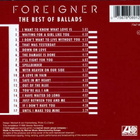 Foreigner – The Best Of Ballads CD - pikkukuva 2