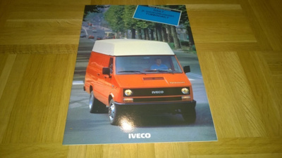 Esite IVECO Daily ja Turbodaily,1987,pakettiauto/kuorma-auto
