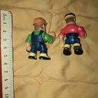 Työmiehet figure 2 kpl 90-lukua n.5.5 cm - pikkukuva 2