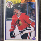 1983-84 O-Pee-Chee Steve Larmer Rookie #105 - pikkukuva 1