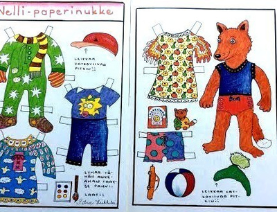 Paperinukke Nelli