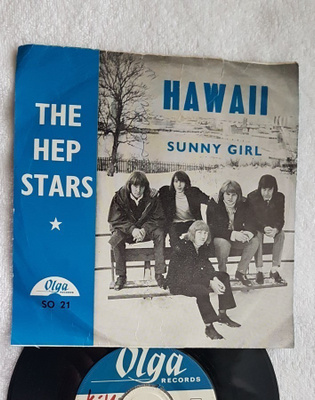 The Hep Stars – Hawaii / Sunny Girl 7" single