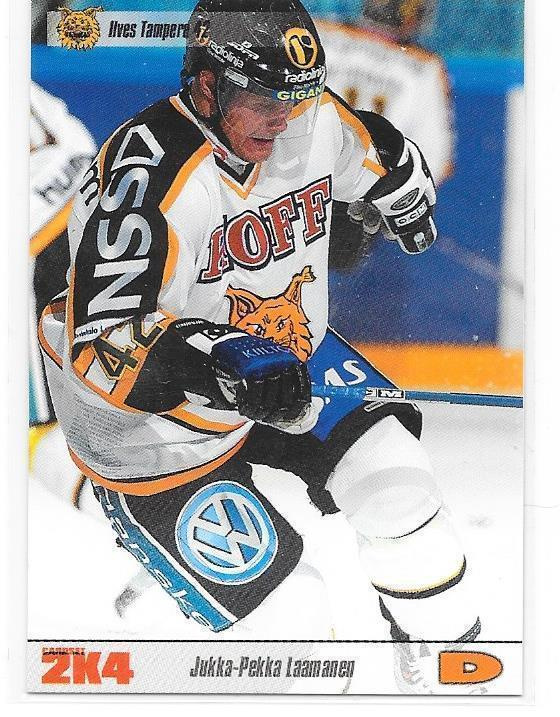 2003-04 CardSet #48 Jukka-Pekka Laamanen Ilves