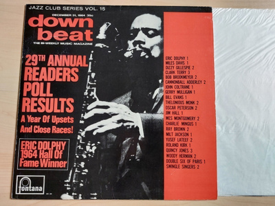 down beat – 29th ANNUAL READERS POLL RESULTS orig. HOLL 1965