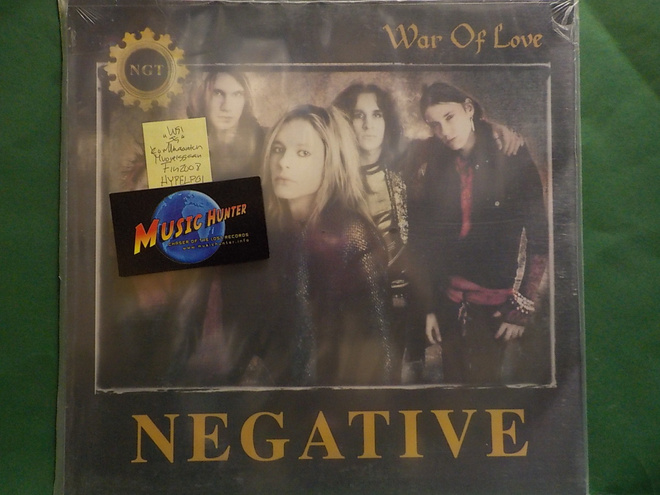 NEGATIVE - WAR OF LOVE - UUSI SS FIN-2008 LP