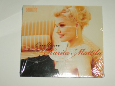 CD Excellence The Artistry Of Karita Mattila (Uusi)