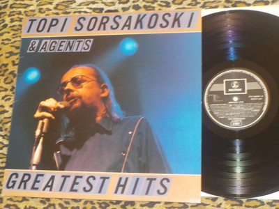 TOPI SORSAKOSKI - Greatest Hits - LP 1989  EX