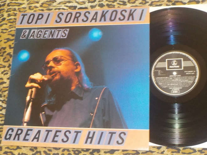 TOPI SORSAKOSKI - Greatest Hits - LP 1989  EX