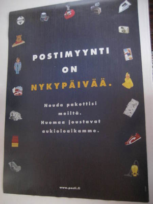 POSTI JULISTE VINTAGE