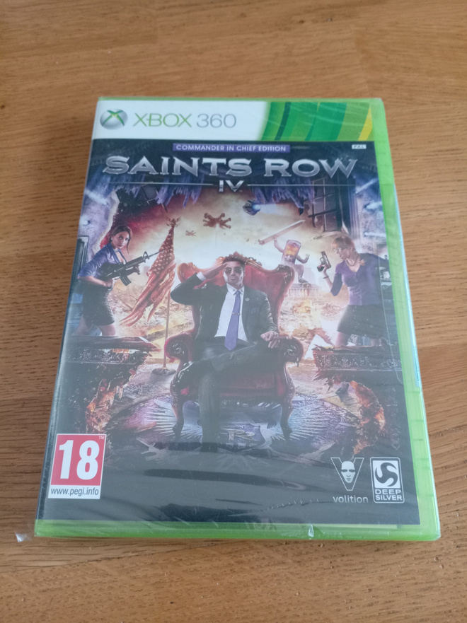 Saints Row IV: Commander in Chief Edition - Xbox 360 *UUSI*