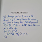 Heikki Hirvas ym. : Jääkautta etsimässä (signeerattu, tek... - pikkukuva 3