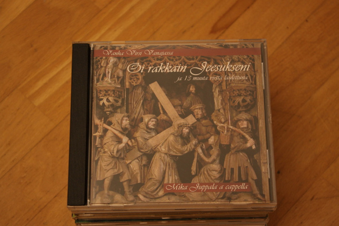 Mika Juppala a cappella Oi rakkain Jeesukseni CD