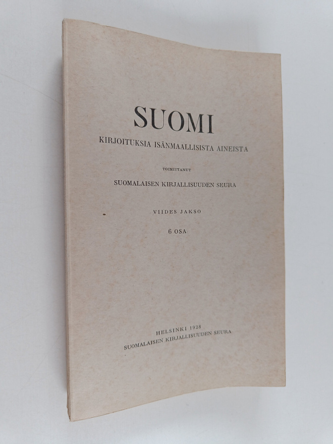 Suomi : kirjoituksia isänmaallisista aineista - 5. jakso,...