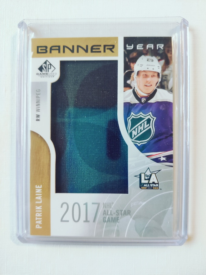 Patrik Laine - 17-18 SP Game-Used Banner Year All-Star
