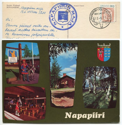 Rovaniemi Napapiiri, kulkenut 1977