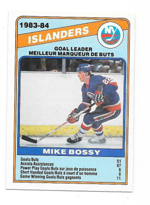 1984-85 OPC #362 Mike Bossy New York Islanders