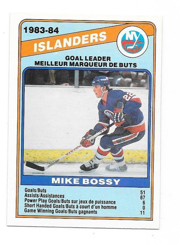 1984-85 OPC #362 Mike Bossy New York Islanders