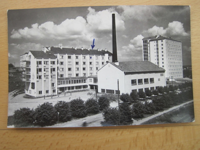 VANHA Postikortti Turku 1957