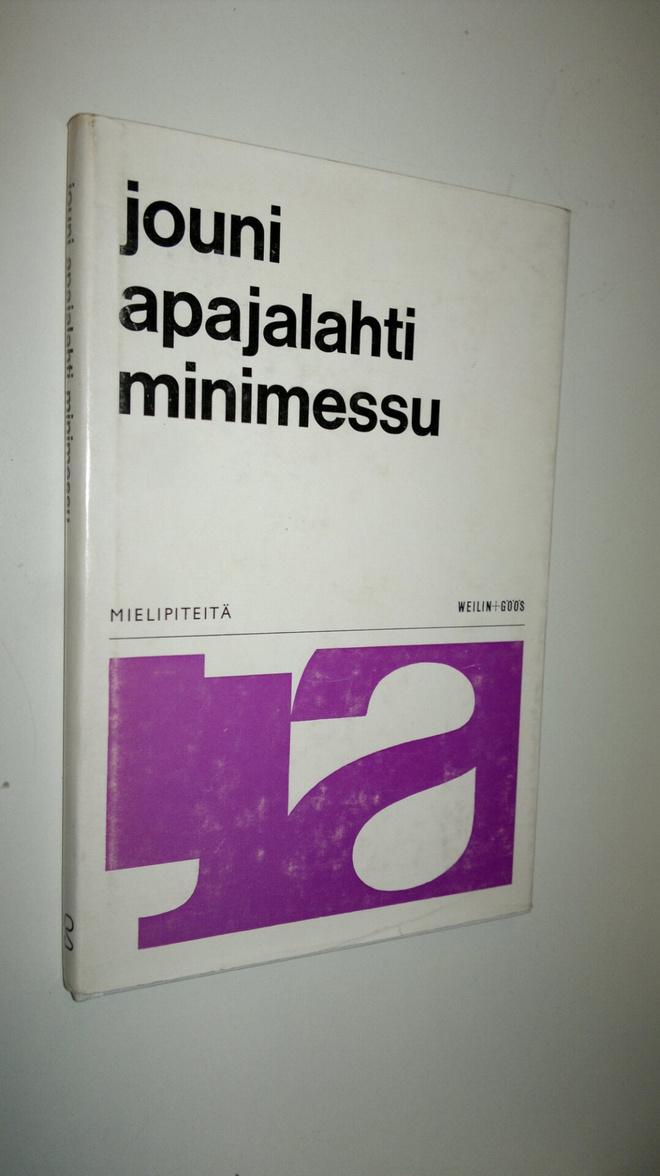 Jouni Apajalahti : Minimessu