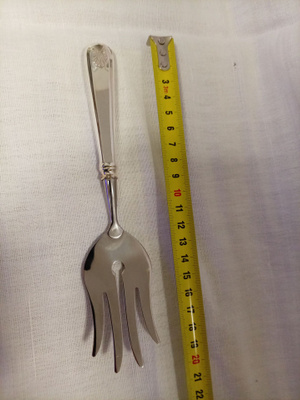 Musla kakkuatrain hopea 830