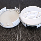Hyundai vannekeskiöt – Kromi-hopea – 60mm (4kpl  - pikkukuva 4
