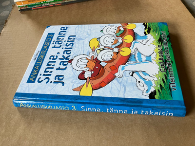 DISNEY ANKALLISKIRJASTO 3 SINNE, TÄNNE JA TAKAISIN HYVÄ