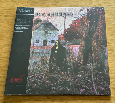 Black Sabbath (UUSI 100% ANALOG 2024 USA LP)