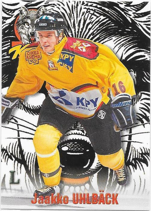 1998-99 CardSet #160 Jaakko Uhlbäck Kalpa