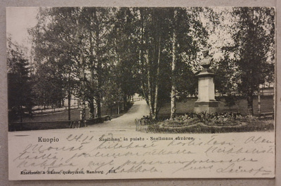 Kuopio: Snellmannin puisto o (762)