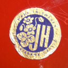 Punainen pyöreä kuusenjalka Sjävsjö JH-Fabrikerna - pikkukuva 5