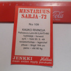 K 6 Jenkki Mestaruus sarja -72 # 109 Kauko Rivinoja Lahti-69 - pikkukuva 2