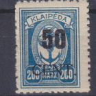 Saksa reich Memel 1923 Mi 197 postituoreena. - pikkukuva 1